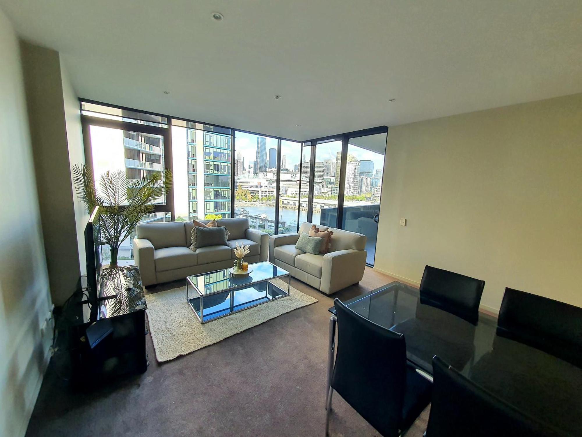 Harbour Escape Apartments Docklands Мельбурн Экстерьер фото